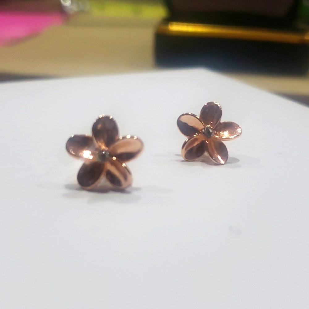 Earings Rose gold